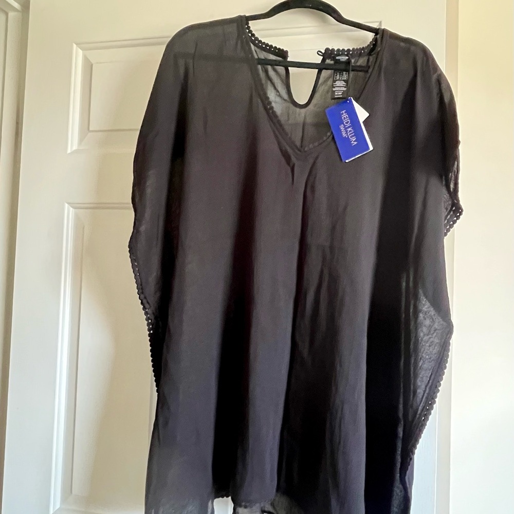 Beautiful black Heidi Klum Coverup